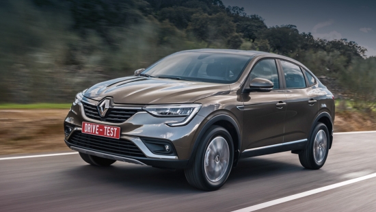 Test drive crossover Renault Arkana TCe 150